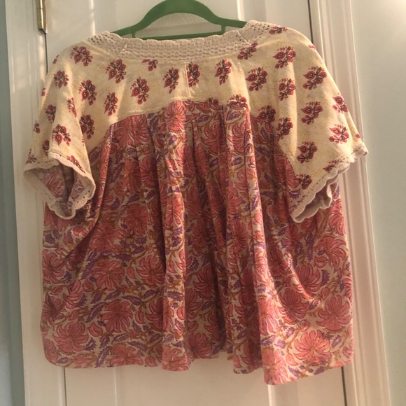 FREE PEOPLE CROP TEE - Picture 2 of 3